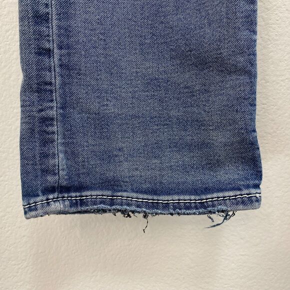 Mens Silver Grayson Blue Jeans 34/32 Straight Leg Mid Rise Med Wash Straight - Picture 6 of 16